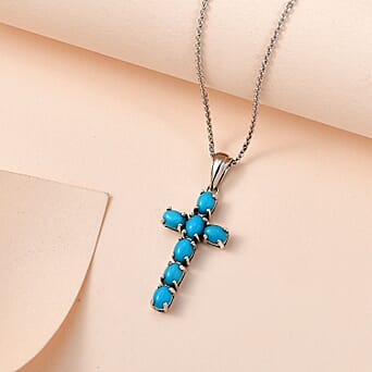 https://tjcuk.sirv.com/Products/42/0/4203289/Sleeping-Beauty-Turquoise-Cross-Pendant-with-Chain-(Size-20-Inch)-in-P_4203289_2.jpg?w=342&h=342