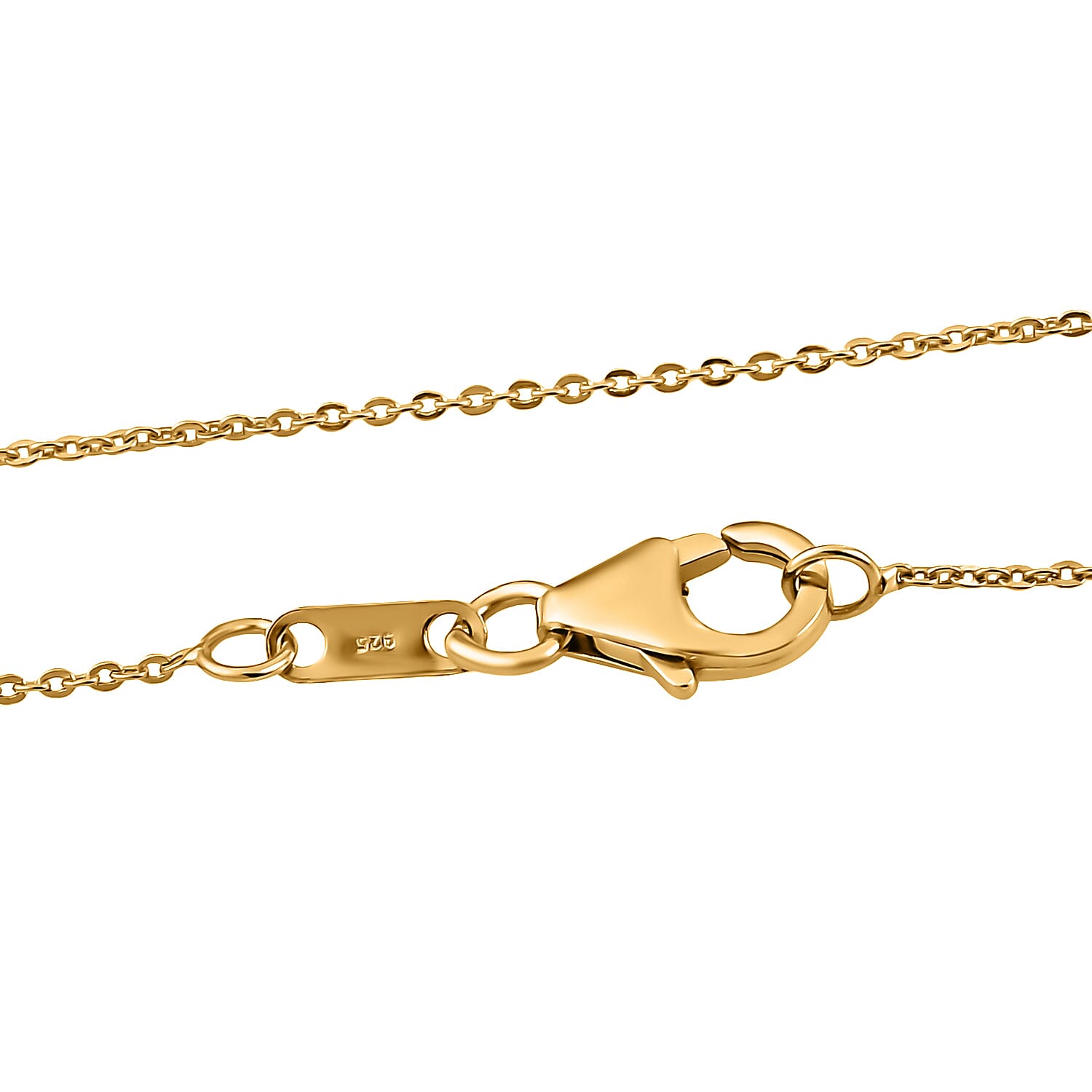 Zambian Amethyst Pendant with Chain (Size 20) in 18K Yellow Gold Vermeil Plated Sterling Silver, 14.55 Ct, Silver Wt 6.92 GM