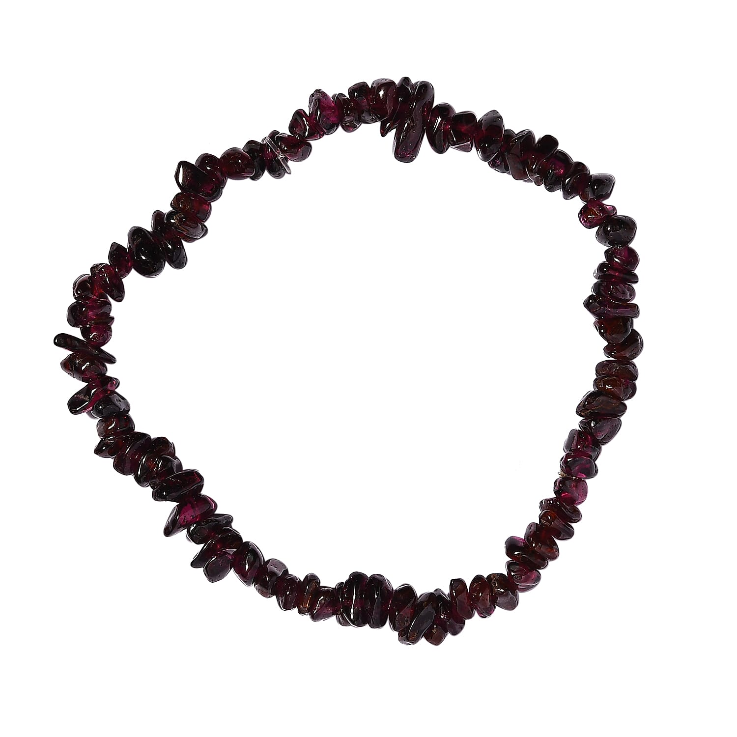 Set of 8 -  Pink Opal, Paraiba Apatite, Amethyst, Hebei Peridot, Turquoise, Black Tourmaline, Rainbow Moonstone, Rhodolite Garnet Stone Bracelet 396.90 Ct.