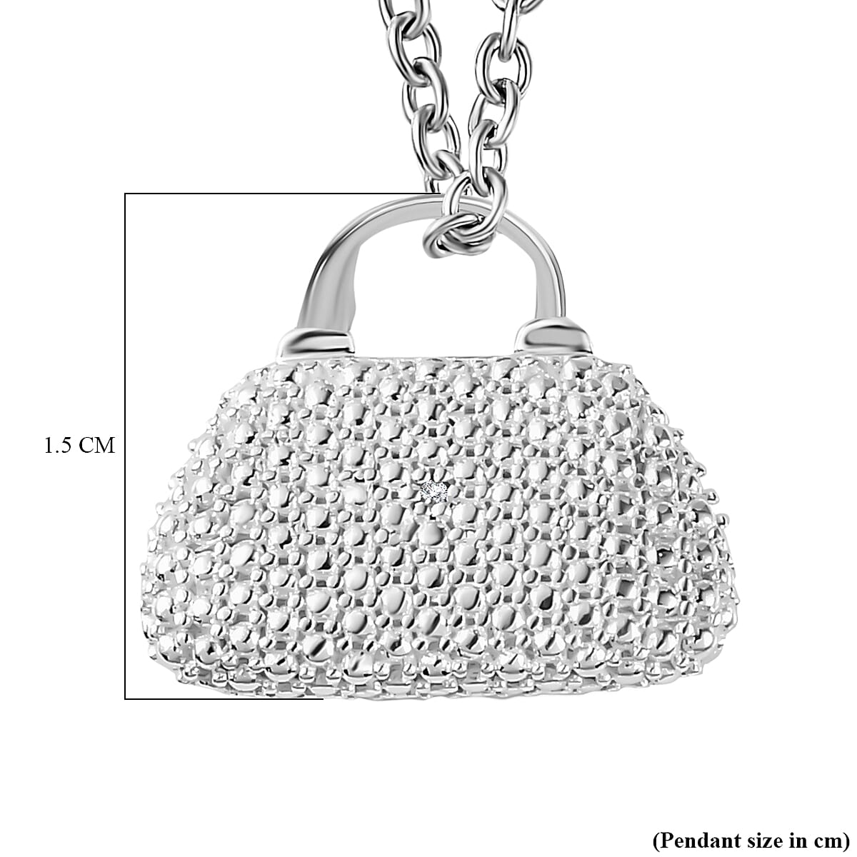 Silver chain hot sale for purse