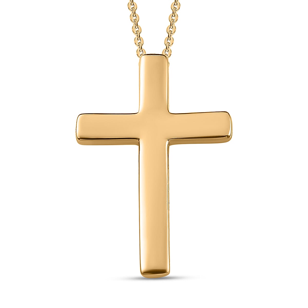 Pendant with Chain (Size 20) in Vermeil YG Sterling Silver