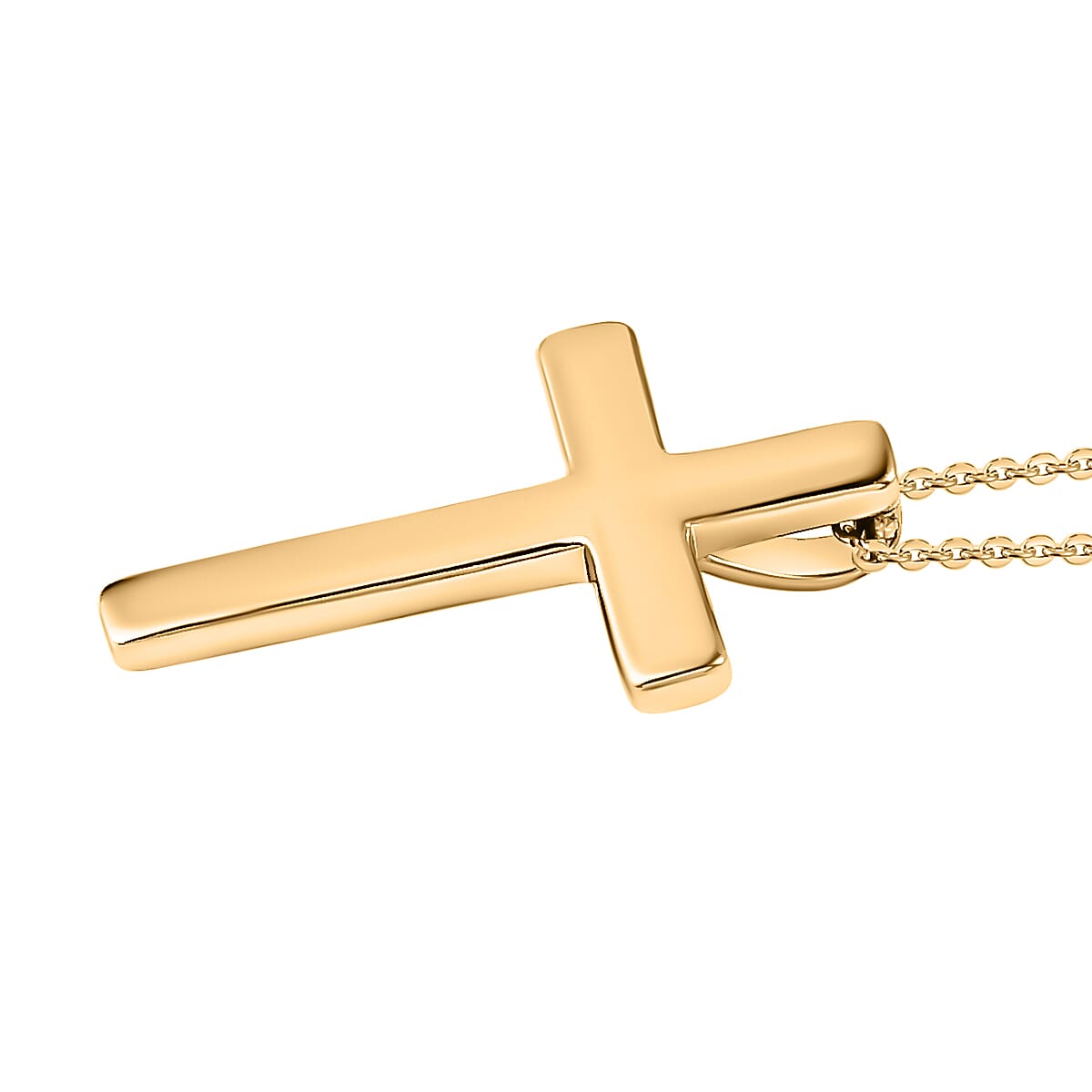 Pendant with Chain (Size 20) in Vermeil YG Sterling Silver