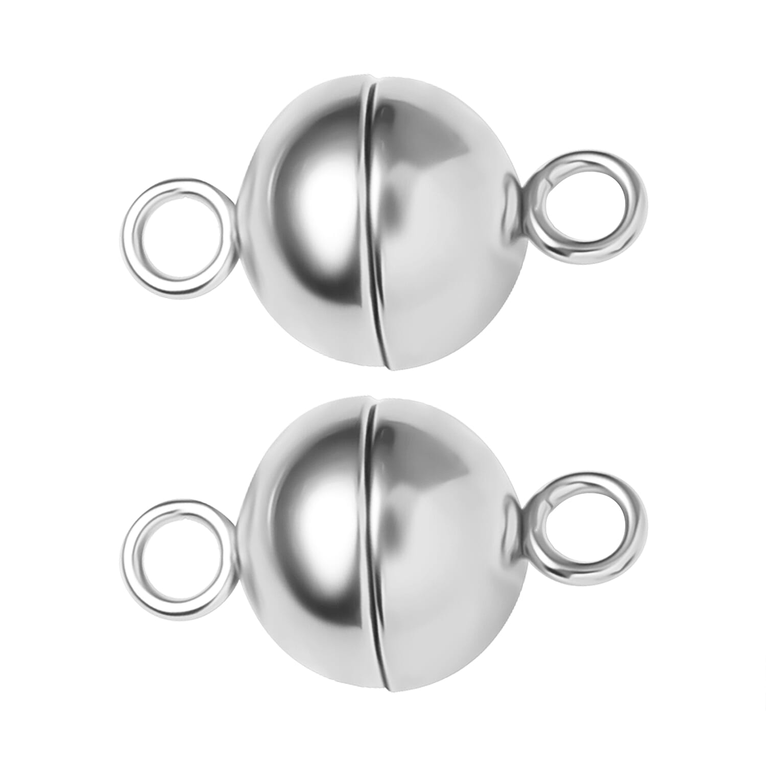 Jewellery Essential Kit - with 2 X Magnetic Lock and 4 X Extenders and 4 X Ring Resizers - Silver Plated