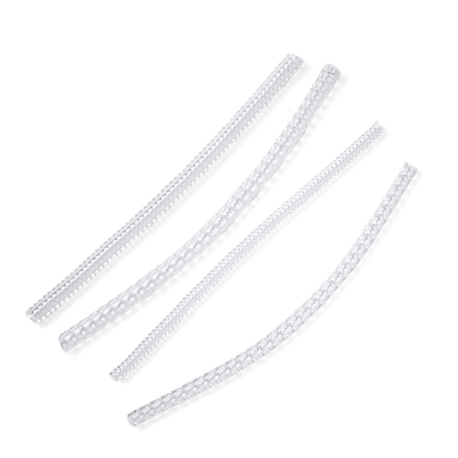 Jewellery Essential Kit - with 2 X Magnetic Lock and 4 X Extenders and 4 X Ring Resizers - Silver Plated