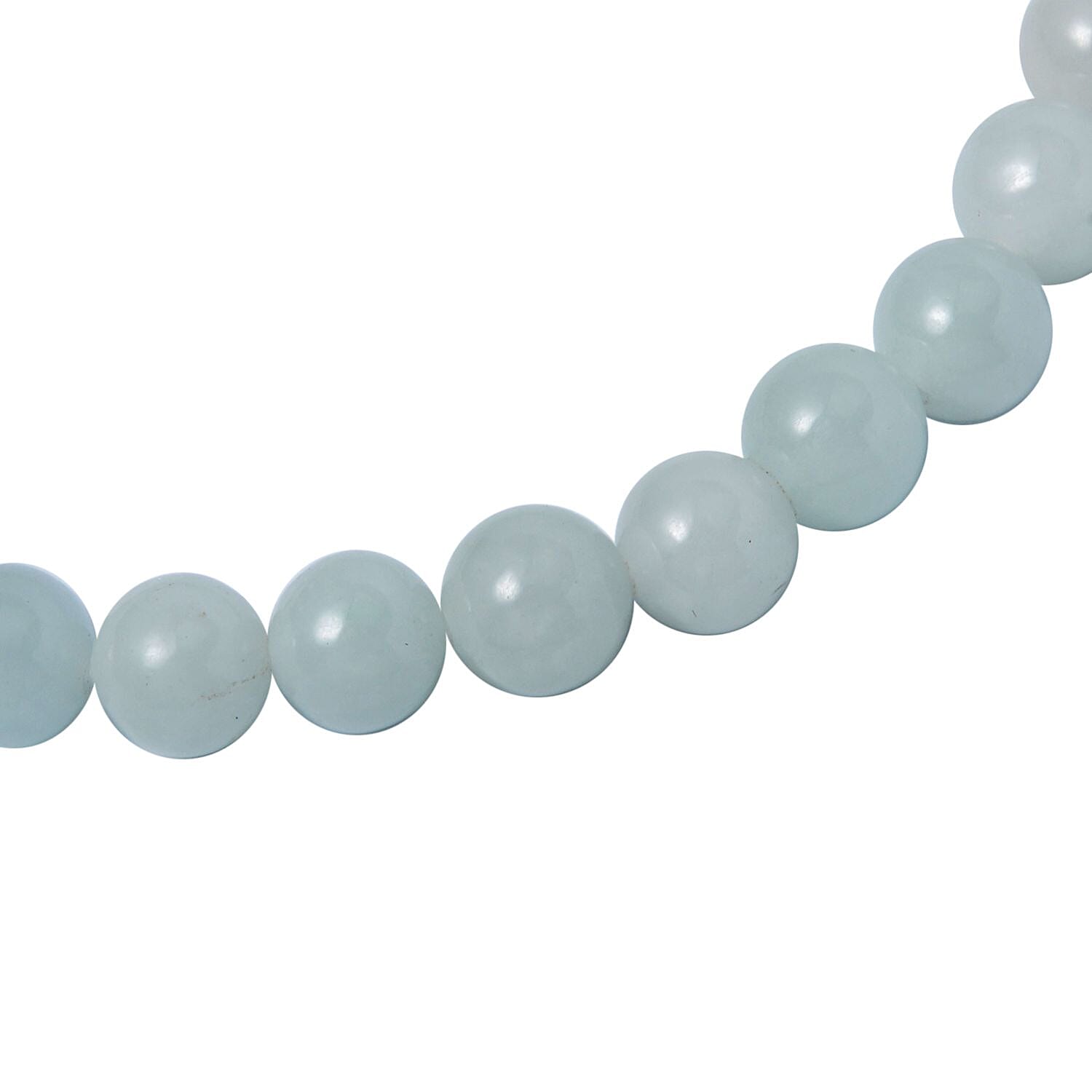 Black Friday DoorBuster - 2 Piece Set White Jadeite Jade Bracelet and Carved Hoop Earrings in Rhodium Overlay Sterling Silver 211 Ct