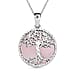 Abalone Shell Pendant with Chain 2.00ct 2.000 Ct.