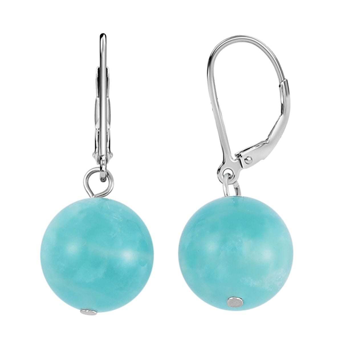 Set of 3 -Multi Gemstone Earrings With Lever Back in Stainless Steel 50.20 Ct