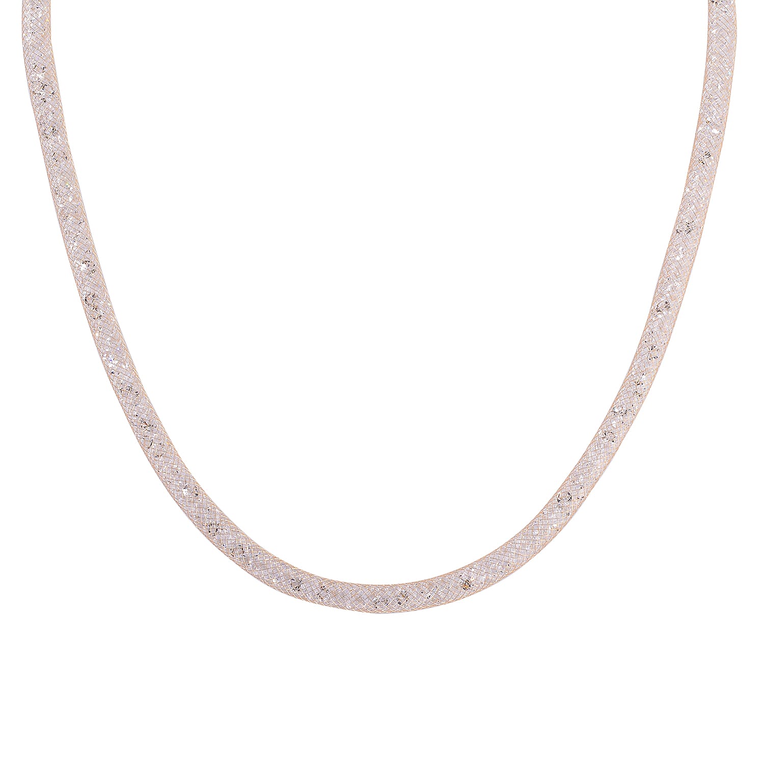 Designer Closeout- Star Light Collection White Austrian Crystal Necklace (Size 20) and Bracelet (Size 8)