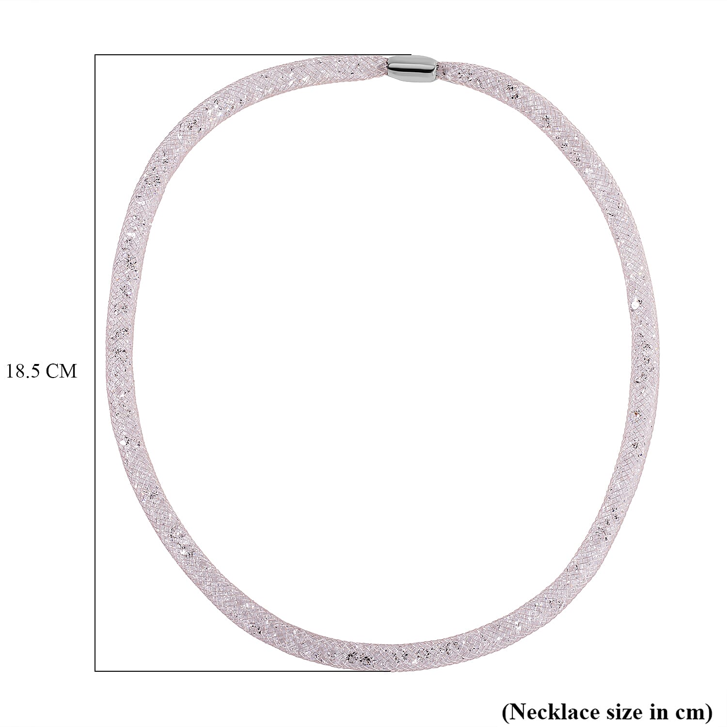 Designer Closeout- Star Light Collection White Austrian Crystal Necklace (Size 20) and Bracelet (Size 8)