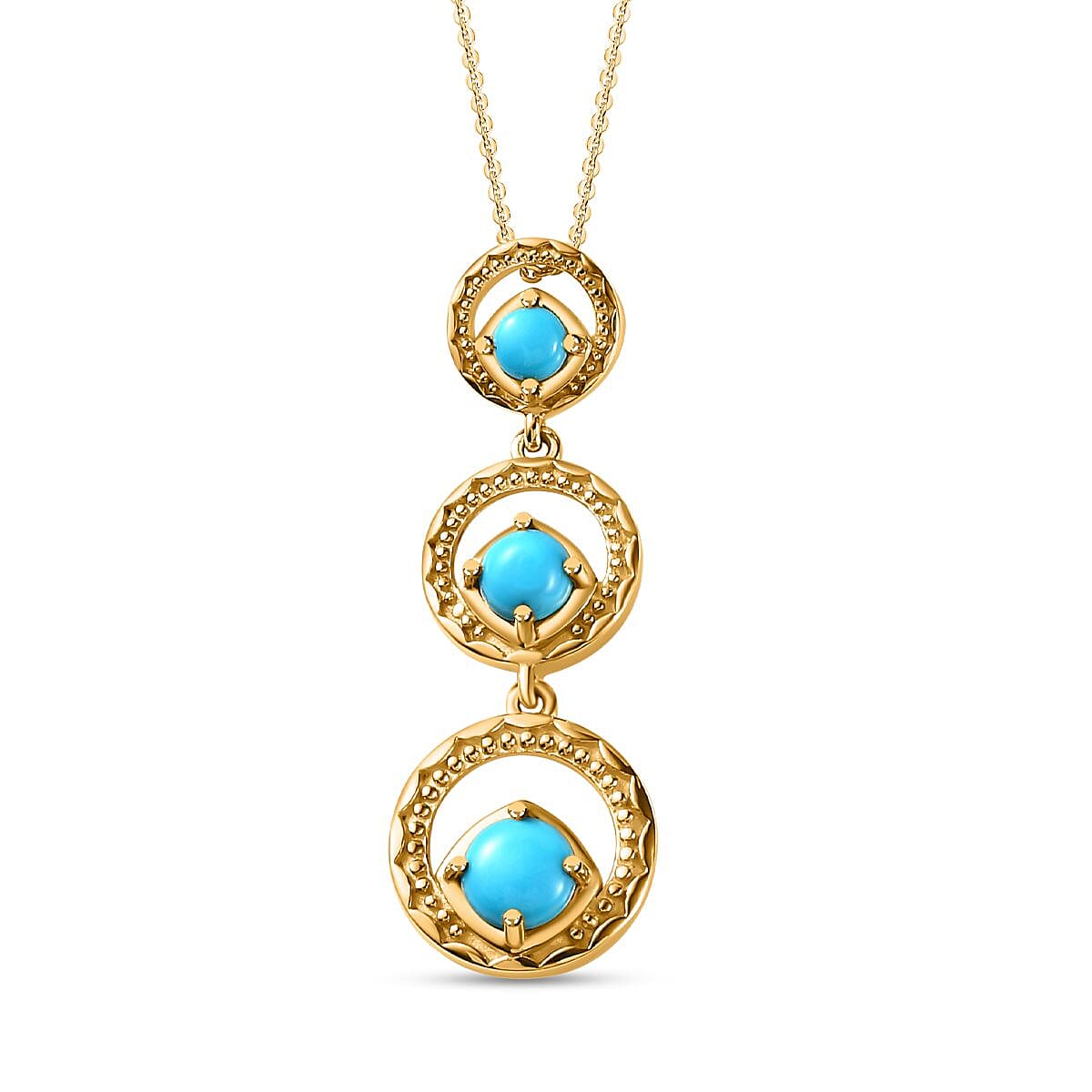 Sleeping outlets Beauty Turquoise Pendant