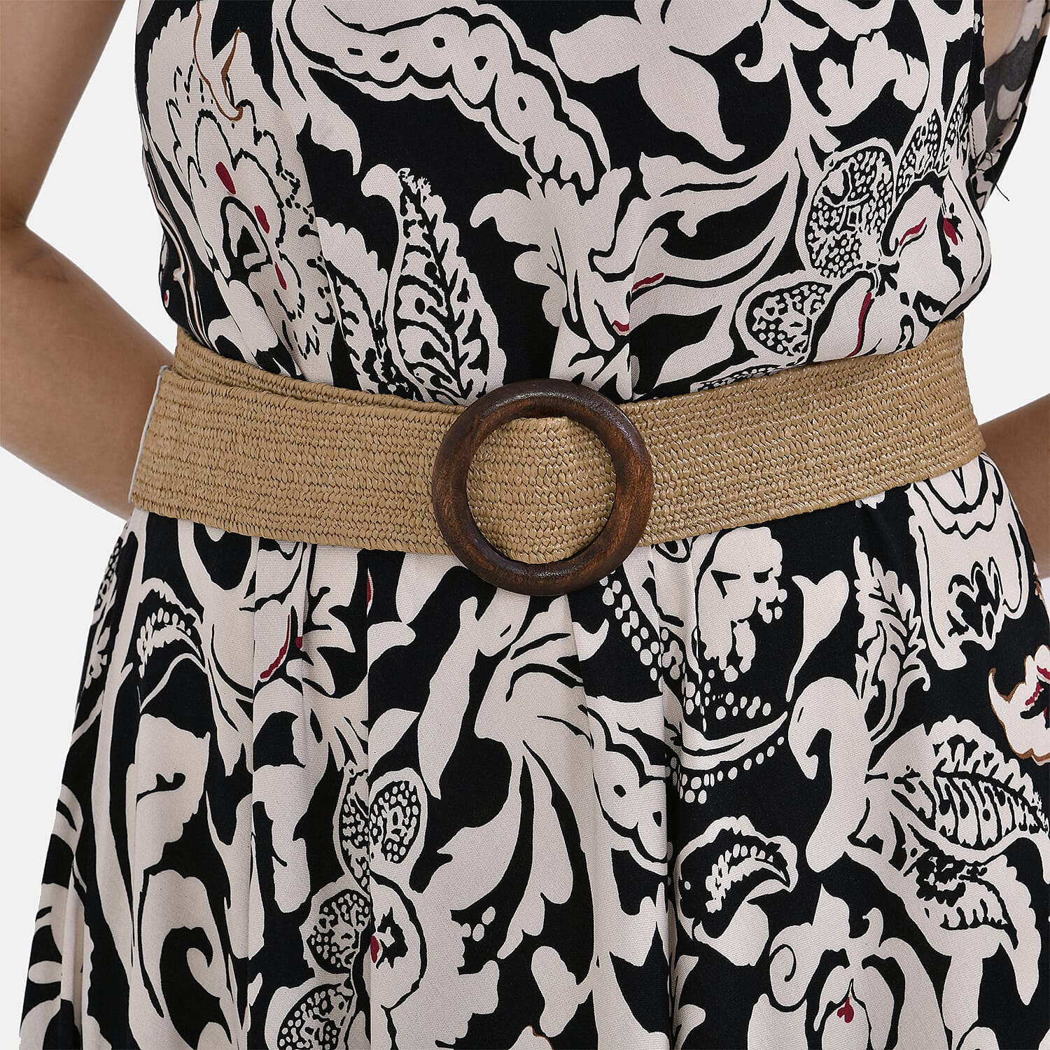 Tamsy Umbrella Dress with elastic belt