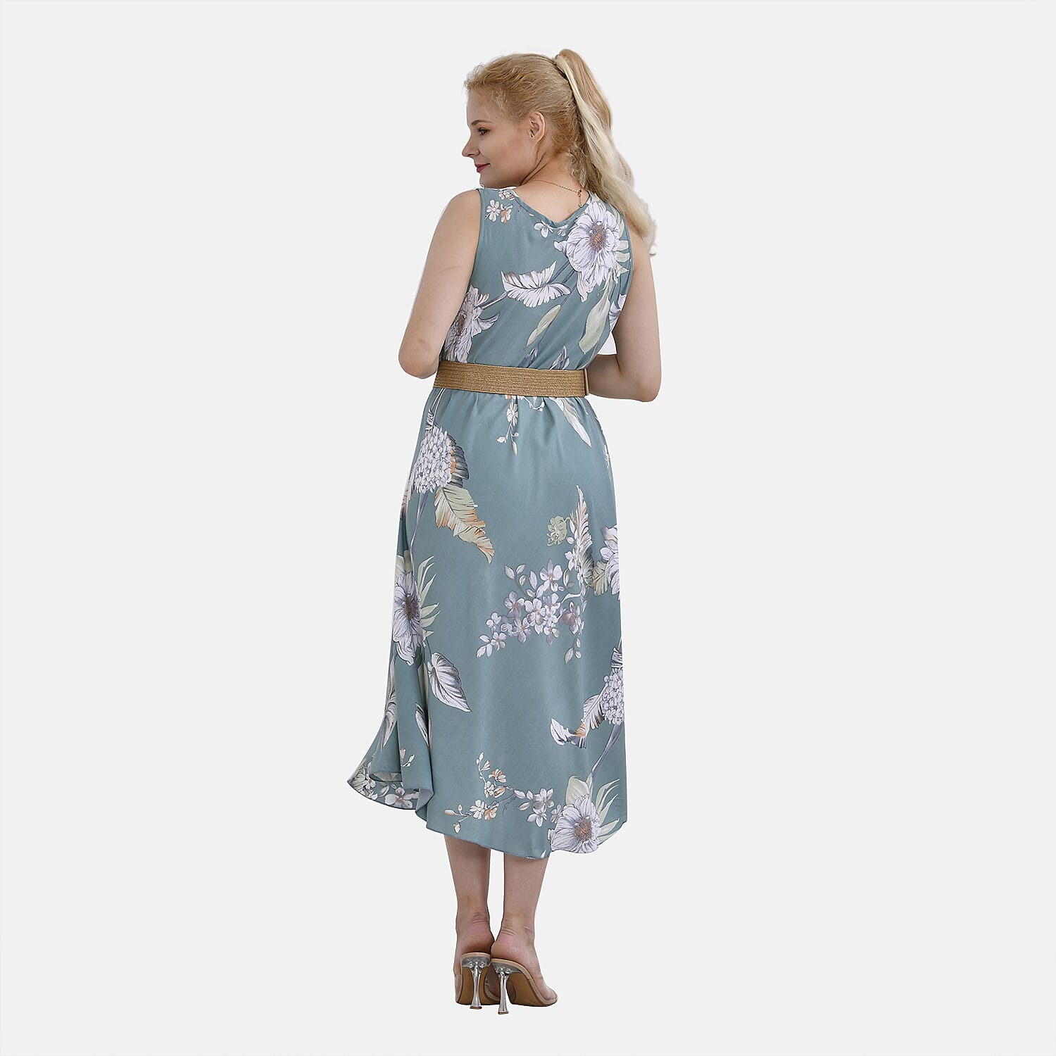 Tamsy Umbrella Dress with elastic belt