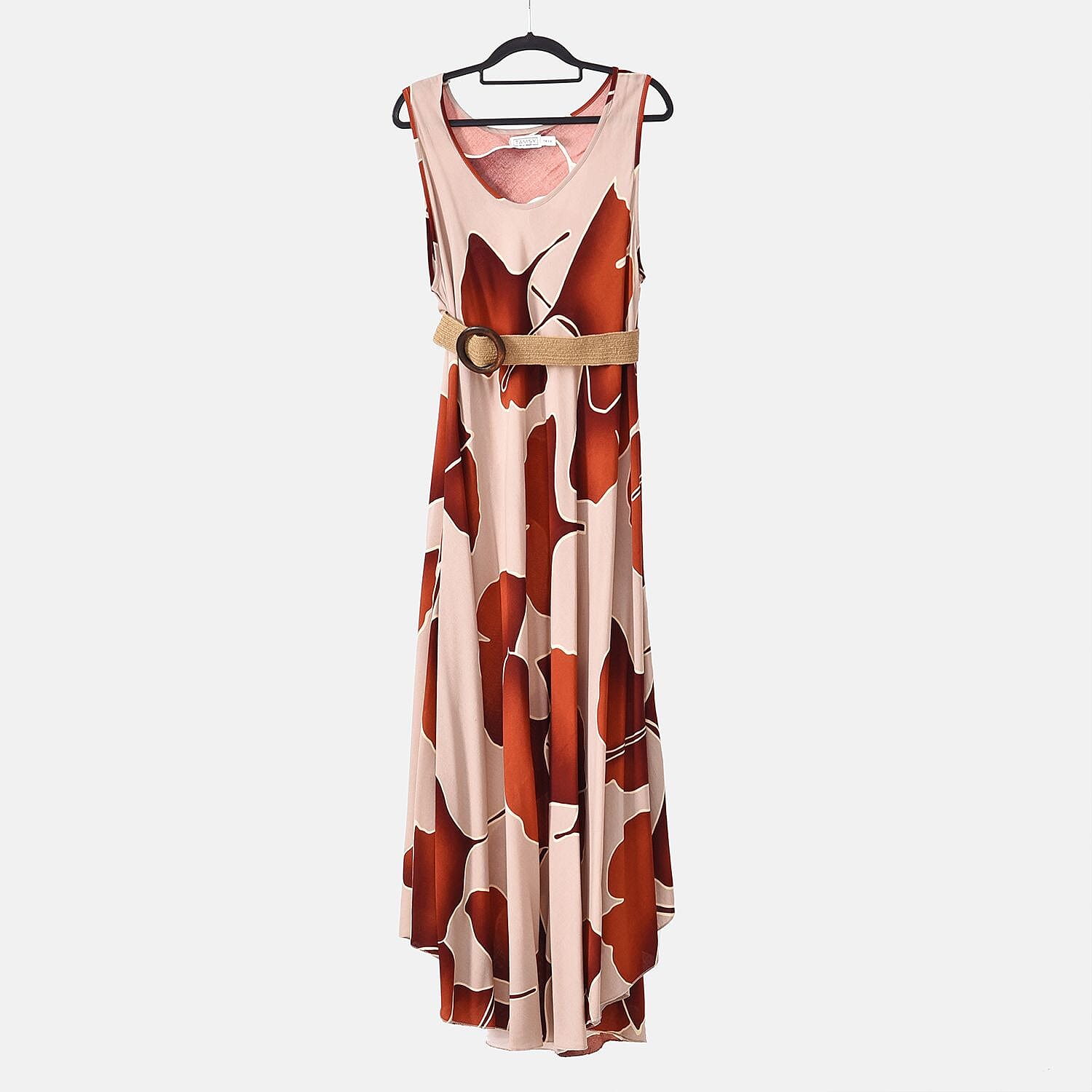 Tamsy Set of 2 Umbrella Dress with Elastic Belt