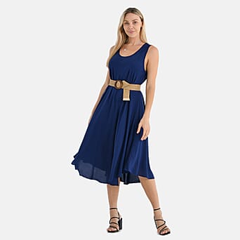 https://tjcuk.sirv.com/Products/42/4/4247632/Tamsy-Set-of-2-White-Flower-Pattern-Umbrella-Dress-with-Belt-Navy-Blue_4247632.jpg?w=342&h=342