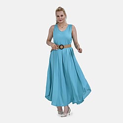 Tamsy Umbrella Dress with An Elastic Belt