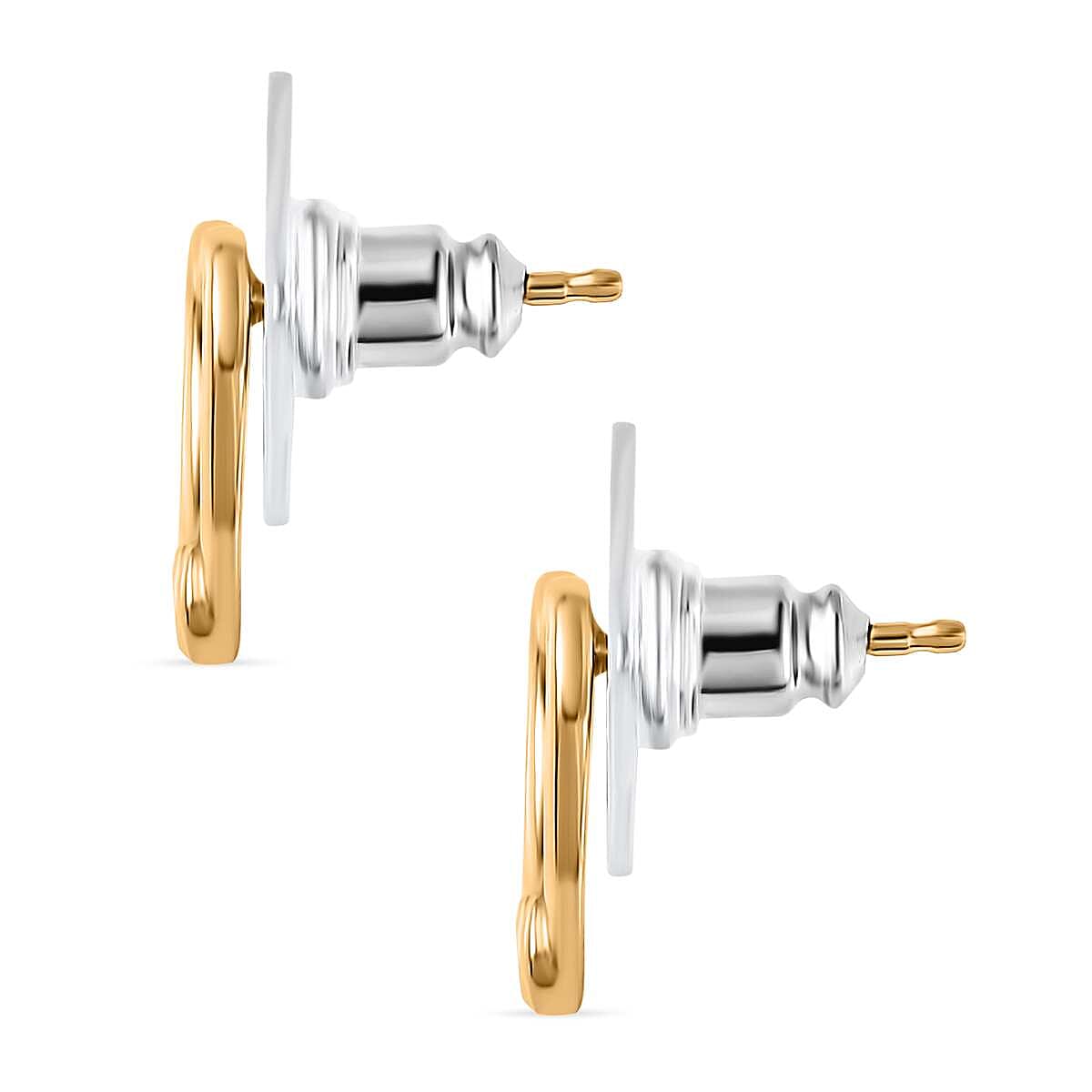 One Time Closeout 2 Piece Set - Diamond Heart Earrings and Pendant