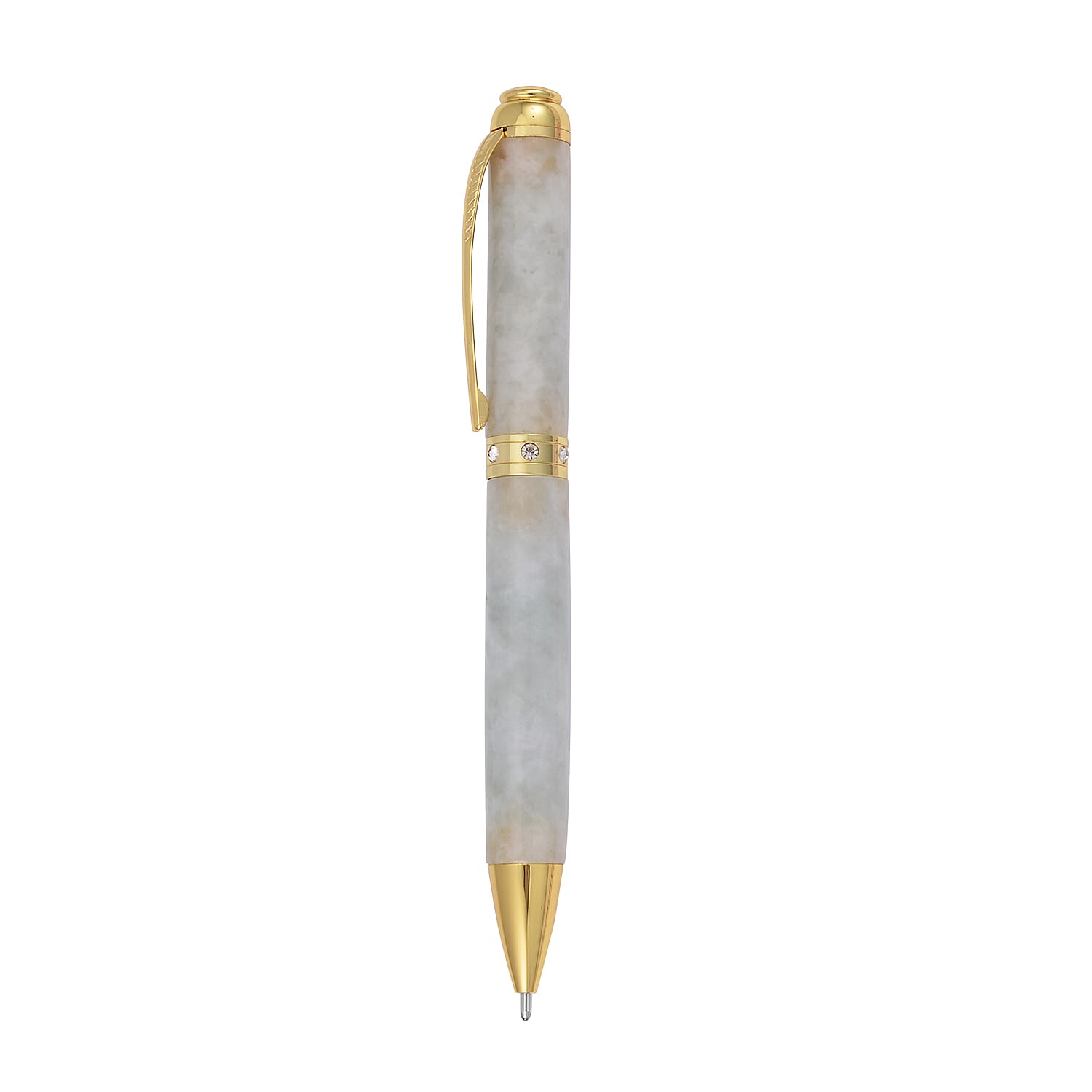 Exclusive Edition - 100% Natural Jadeite Jade Carved Pen and Bracelet (Adjustable) 291.60 Carat