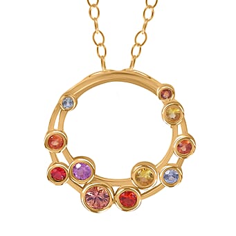 https://tjcuk.sirv.com/Products/42/6/4263097/Yellow-Sapphire-Multi-Sapphire-Pendant-with-Chain-Size-20-in-Vermeil-Y_4263097.jpg?w=342&h=342