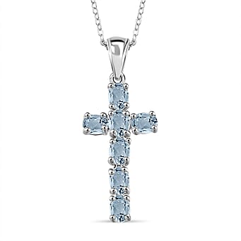 https://tjcuk.sirv.com/Products/42/6/4267159/Aquamarine-Pendant-with-Chain-Size-20-in-Platinum-Overlay-Sterling-Sil_4267159.jpg?w=342&h=342