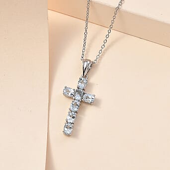 https://tjcuk.sirv.com/Products/42/6/4267159/Aquamarine-Pendant-with-Chain-Size-20-in-Platinum-Overlay-Sterling-Sil_4267159_2.jpg?w=342&h=342