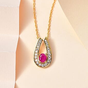 https://tjcuk.sirv.com/Products/42/6/4267330/John-Saul-Ruby-White-Zircon-Pendant-with-Chain-Size-20-in-Vermeil-YG-S_4267330_2.jpg?w=342&h=342