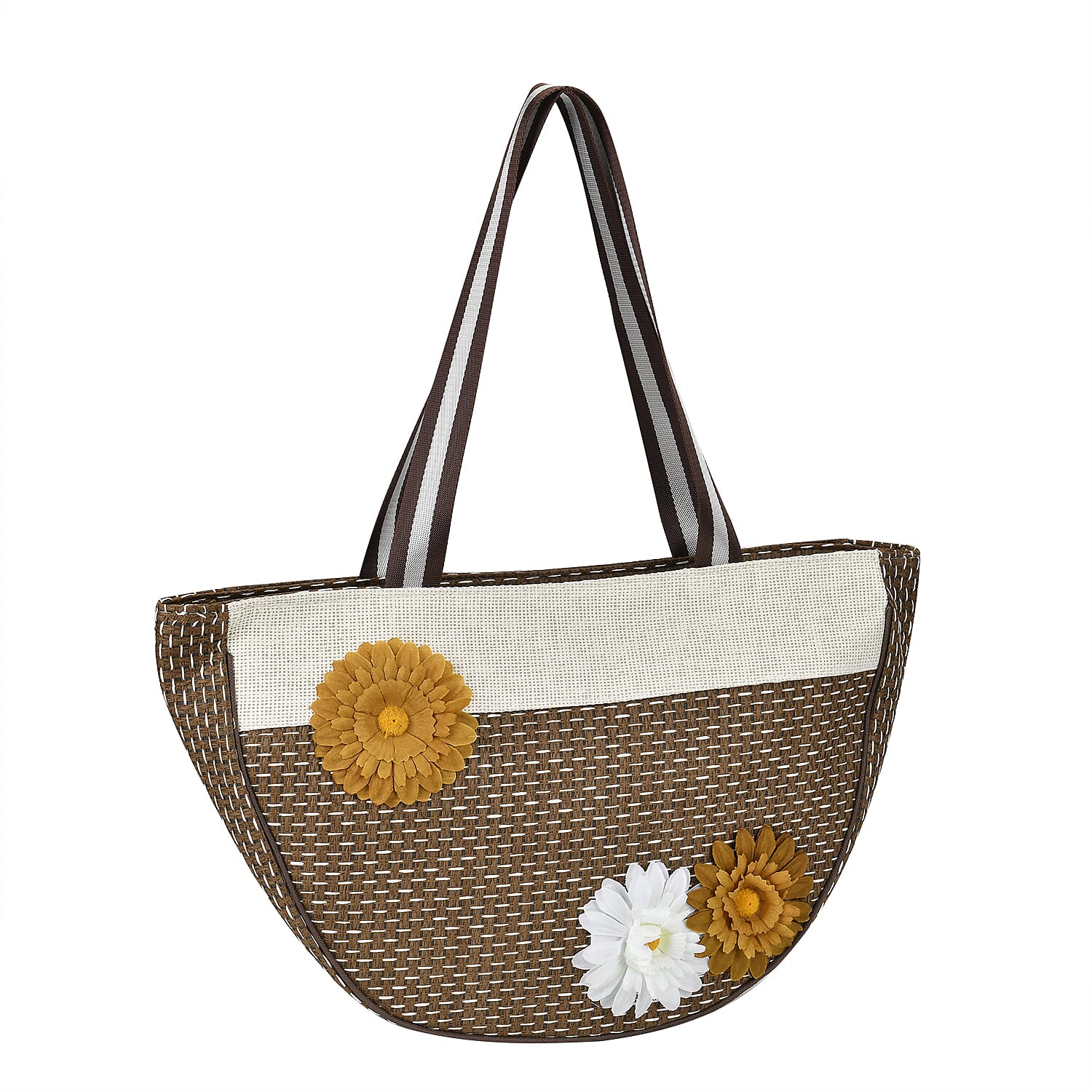  Leopard Pattern Tote Bag with Sunglasses