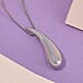 Lucy Q Drop Collection - Drop Pendant with Chain (Size 18) in Sterling Silver
