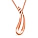 Lucy Q Drop Collection - Drop Pendant with Chain (Size 18) in Sterling Silver