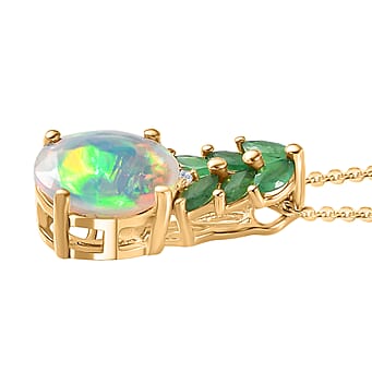 https://tjcuk.sirv.com/Products/42/7/4278005/Ethiopian-Opal-Zambian-Emerald-White-Zircon-Pendant-with-Chain-Size-20_4278005_3.jpg?w=342&h=342
