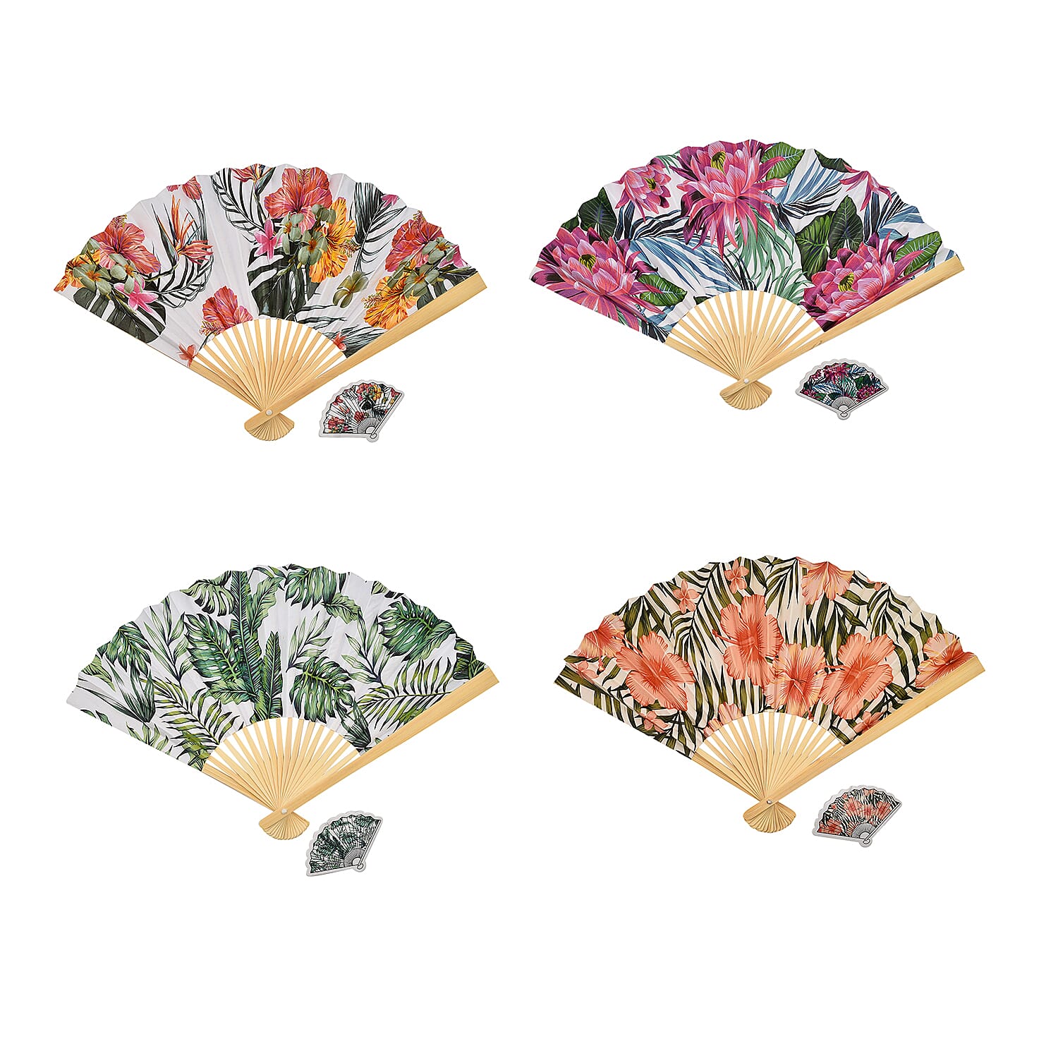 Decorative Hand Fan With PDQ