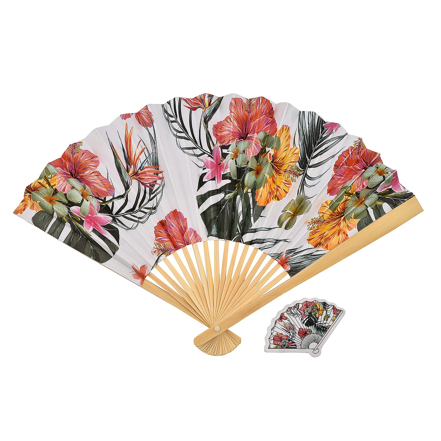 Decorative Hand Fan With PDQ