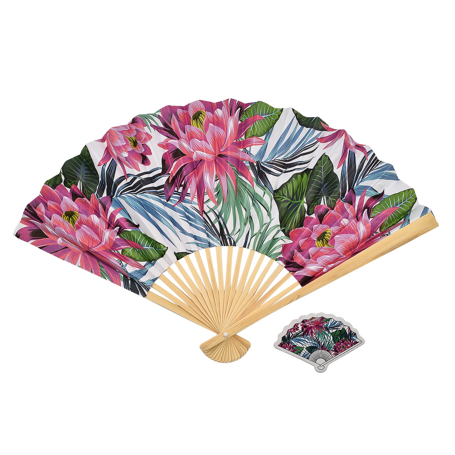 Decorative Hand Fan With PDQ