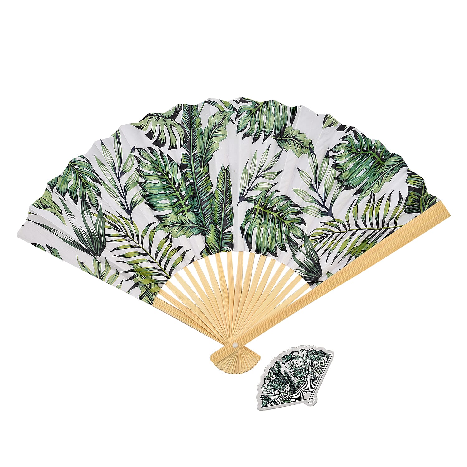 Decorative Hand Fan With PDQ