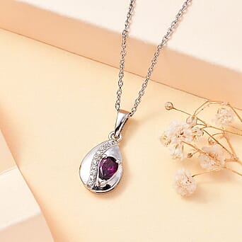 https://tjcuk.sirv.com/Products/42/8/4285812/Purple-Garnet-White-Zircon-Pendant-with-Chain-Size-20-in-rhodium-Sterl_4285812_2.jpg?w=342&h=342