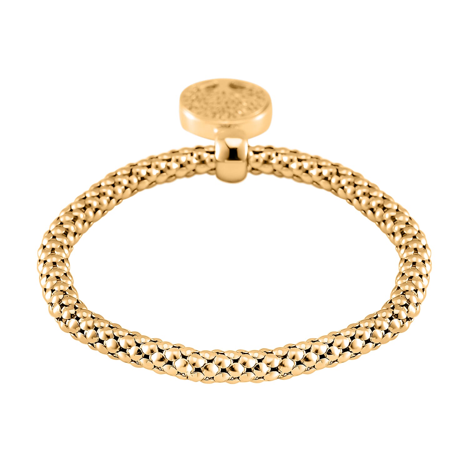 Set of 3 - White Austrian Tree Crystal Charms Bracelet (Size 7.5)