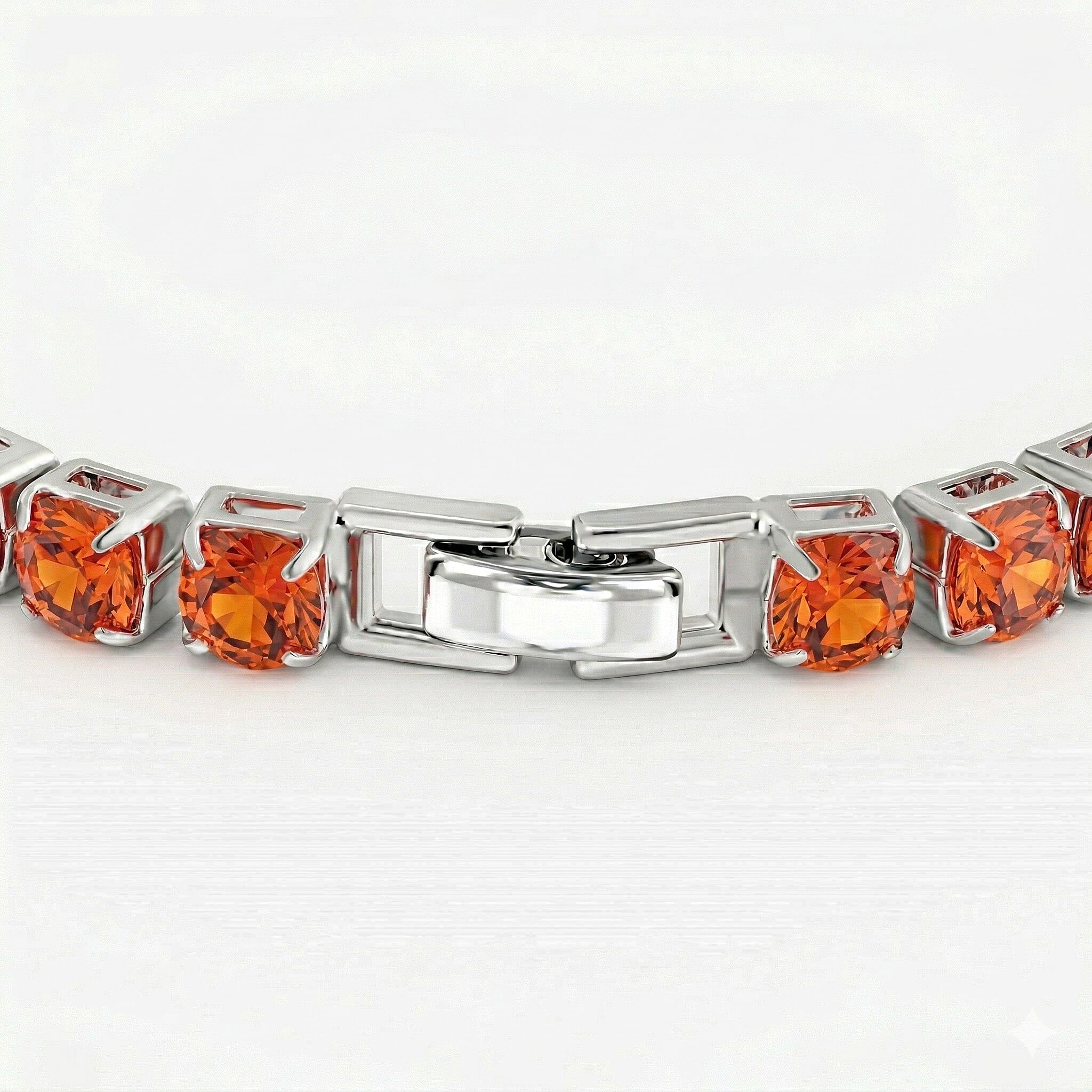 3 Piece Set - Yellow Crystal Bracelet (Size 7.5) with Bracelet Buddy & Bracelet Box