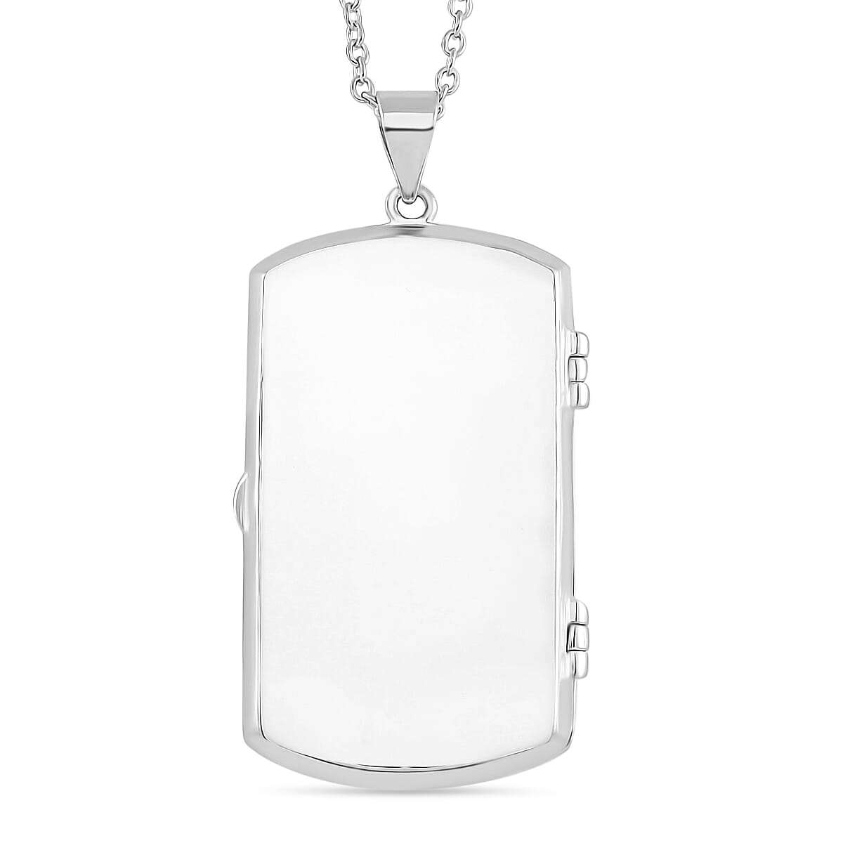 Lucy Q Filigree Pendant with Chain (Size - 18) With Lobster Clasp in Rhodium Overlay Sterling Silver Lucy Q Filigree Pendant with Chain (Size - 18) With Lobster Clasp in Rhodium Overlay Sterling Silver
