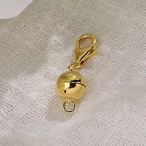 Set of 3 Magnetic Lock with Lobster Clasp in Yellow Gold Plating Sterling Silver