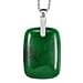 Green Jade Pendant with Chain (Size - 20) 42.80 Ct.