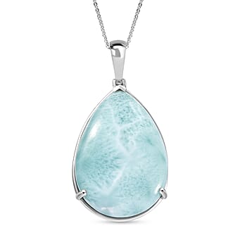 https://tjcuk.sirv.com/Products/43/2/4323482/Natural-Green-Larimar-Pendant-with-Chain-Size-20-in-Rhodium-Overlay-St_4323482.jpg?w=342&h=342