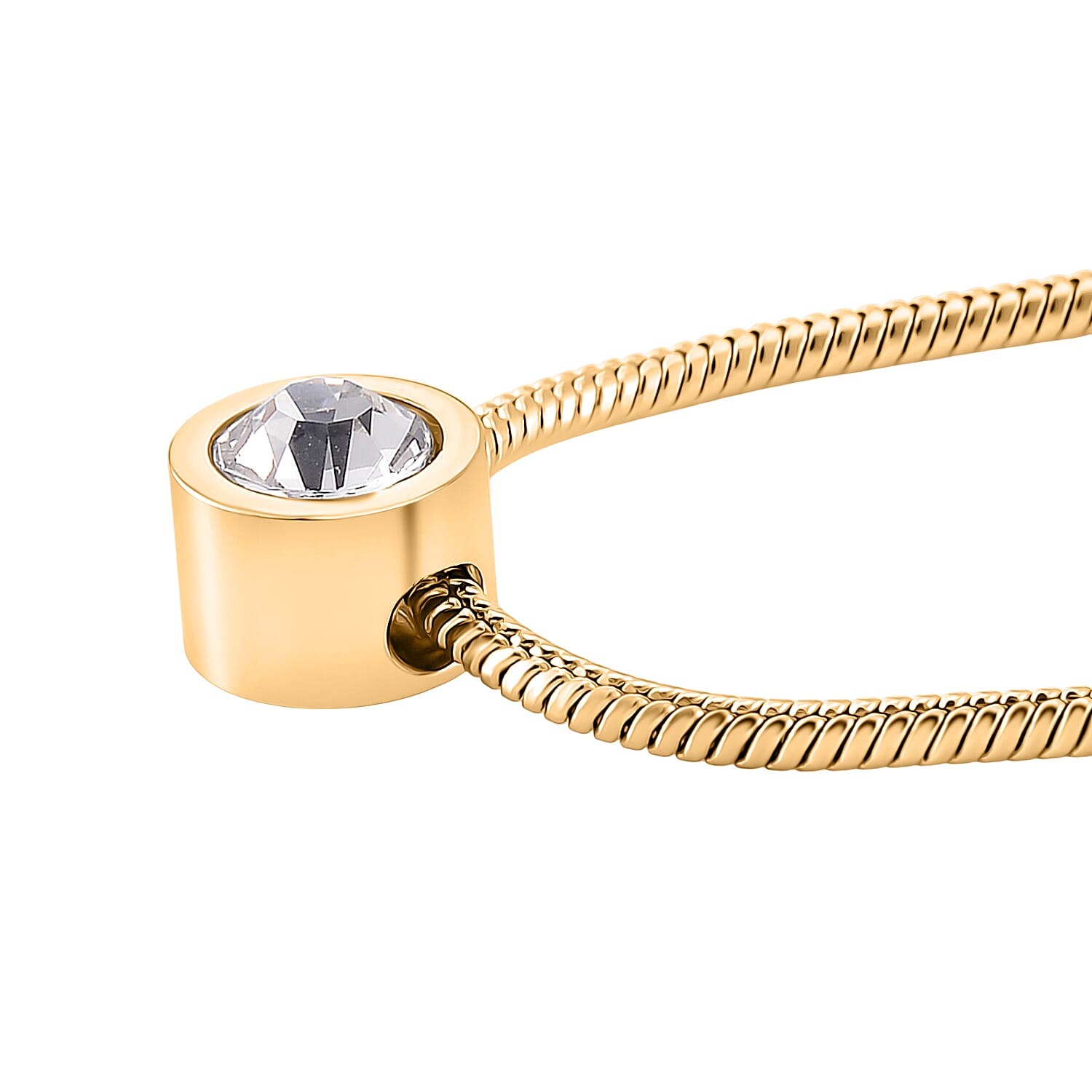 12 Piece Set - Blue & Multi Color Crystal Pendant with Chain (Size - 18-2 Ext) in Yellow Gold Tone