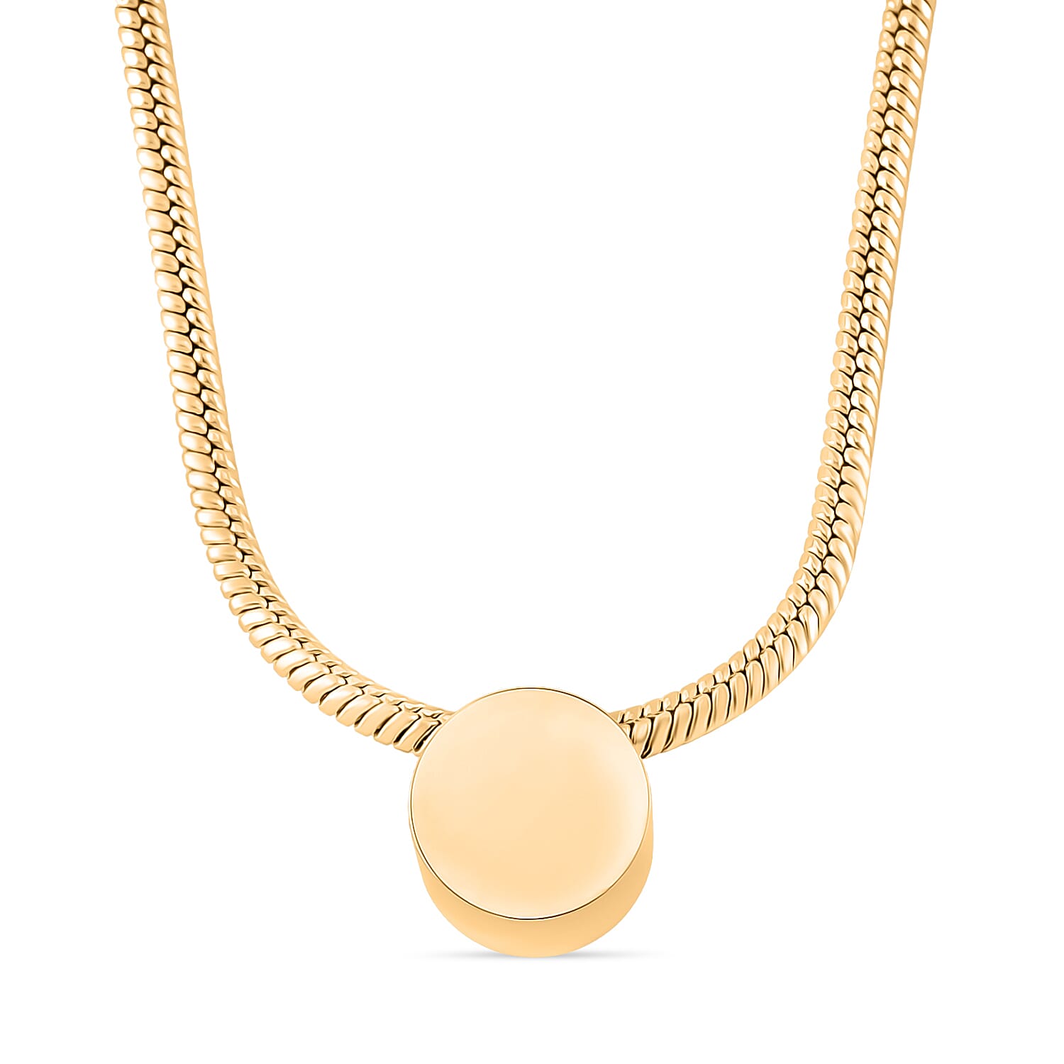 12 Piece Set - Blue & Multi Color Crystal Pendant with Chain (Size - 18-2 Ext) in Yellow Gold Tone