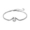 12 Piece Set - Golden & Multi Color Crystal Charms with Bracelet (Size - 7.5-2 Ext) in Yellow Tone