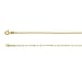 Set of 2 - Designer Inspired Necklaces (Size - 18) with Spring Ring Clasp in Yellow Gold Plated Sterling Silver