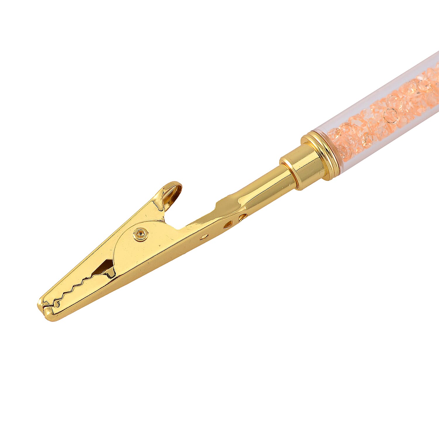 2 Piece Set - Austrian Champagne Crystal Bracelet (Size - 7.5) with Bracelet Buddy in Yellow Gold Tone 70.00 Ct.