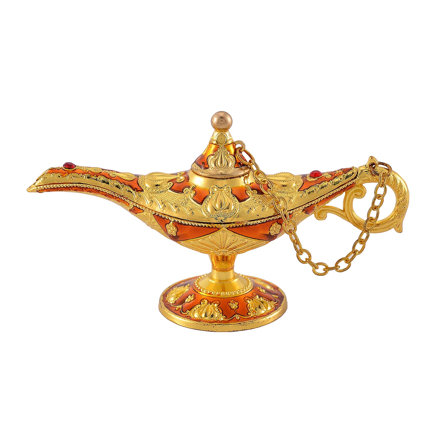 Morocco Closeout - Set of Two- Enamelled Crystal Lantern & Keyring