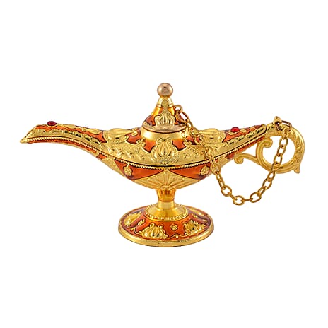 Morocco Closeout - Set of Two- Enamelled Crystal Lantern & Keyring