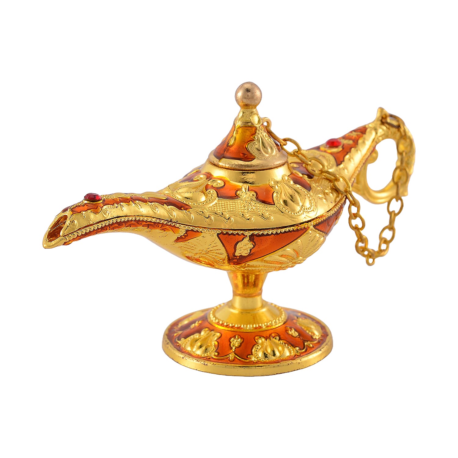 Morocco Closeout - Set of Two- Enamelled Crystal Lantern & Keyring