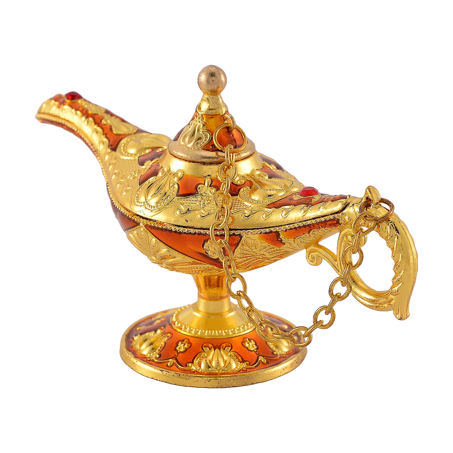 Morocco Closeout - Set of Two- Enamelled Crystal Lantern & Keyring