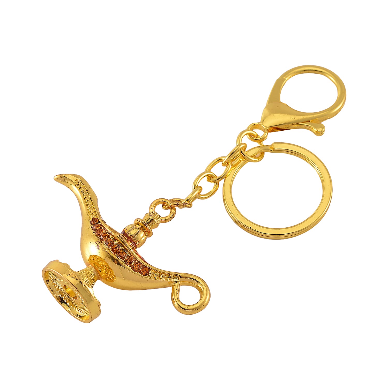 Morocco Closeout - Set of Two- Enamelled Crystal Lantern & Keyring